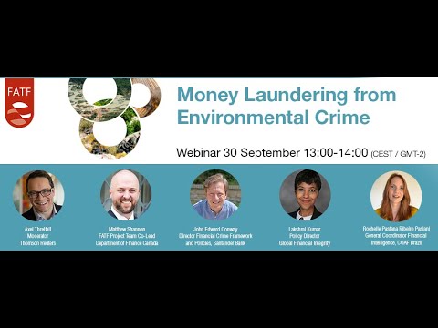 Webinar: Money Laundering From Environmental Crime