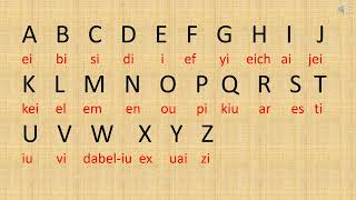 Abecedario en inglés | Pronunciación | Canción del abecedario en inglés para niños