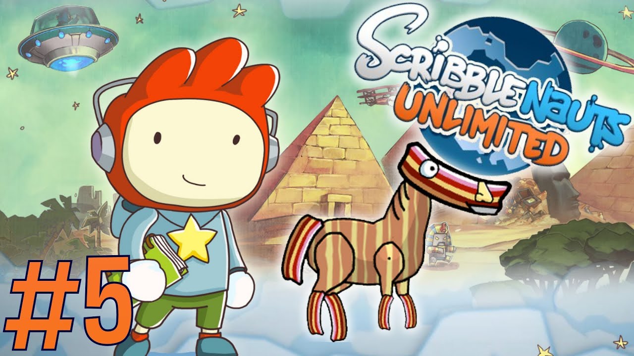 Scribblenauts Unlimited Walkthrough Part 5 Bacon Horse YouTube