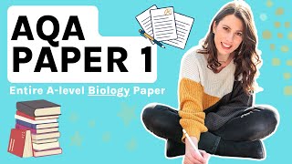 Biology Alevel 2024 exams 2024. AQA paper 1 (or ENTIRE AS LEVEL) Learn all the theory for the exam