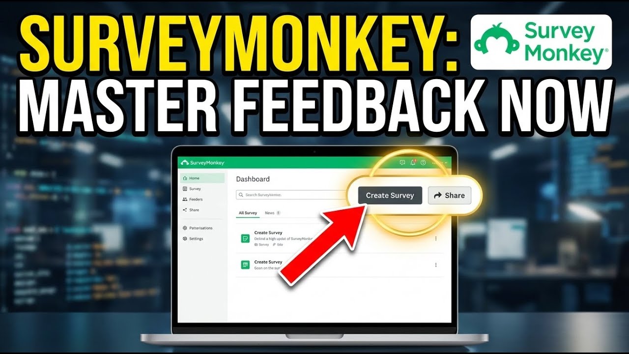 How to use SurveyMonkey for Gathering Feedback - Complete Guide - YouTube