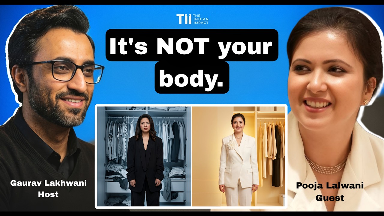 Podcast episode thumbnail: Your Body Isn’t the Problem - AI Stylist Fixes Your Wardrobe | International Women's Day |