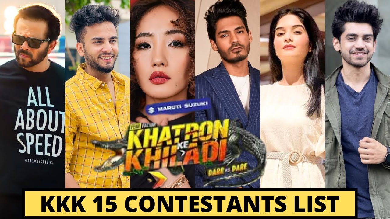 Хатрон Ке Хилади 15 Список участников 2025 года | Имена участников KKK 15 | Участники ККК 2025
