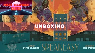 Speakeasy - Unboxing - Not Bored Gaming