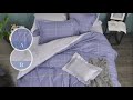 義大利La Belle 西部丹寧 特大純棉防蹣抗菌吸濕排汗兩用被床包組 product youtube thumbnail
