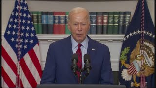 President Biden addresses the ongoing Pro-Palestine protests going on at college campuses