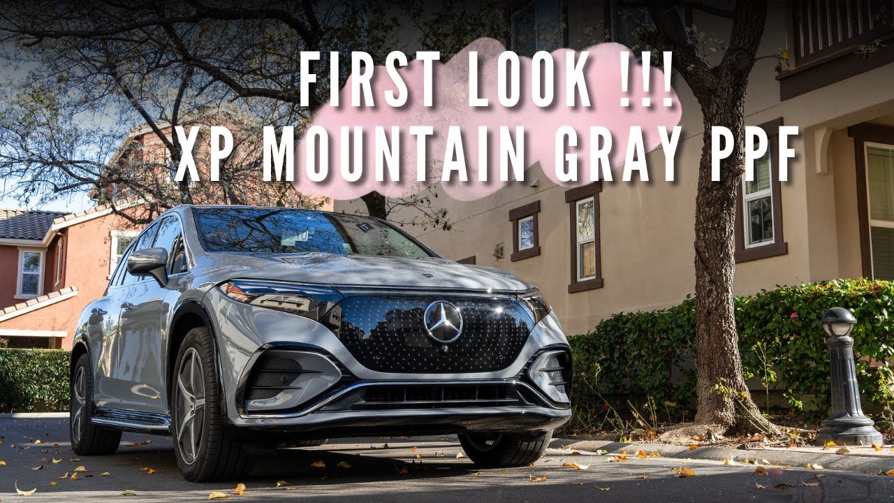 XP MOUNTAIN GRAY FT. MERCEDES EQS - ULTRAFIT Color PPF