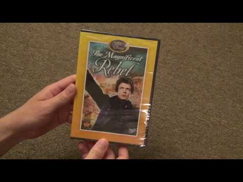 Disney's The Magnificent Rebel DVD Unboxing from Disney Movie Club