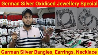 German Silver Oxidised Jewellery 