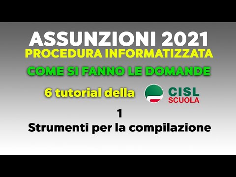 1  Strumenti per la compilazione