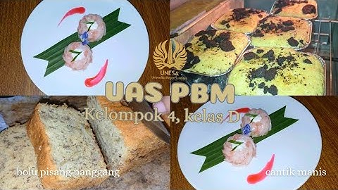Proyek UAS Pengetahuan Bahan Makanan : Olahan Tepung berbasis Kue Tradisional ||Kelompok 4 Kelas D