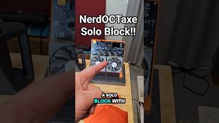 Bitcoin Solo Block Mined with a NerdOCTaxe! #shorts #bitcoin #crypto