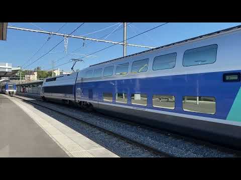 Rame TGV Atlantique 277 en gare de Dijon ville (19/07/2022)