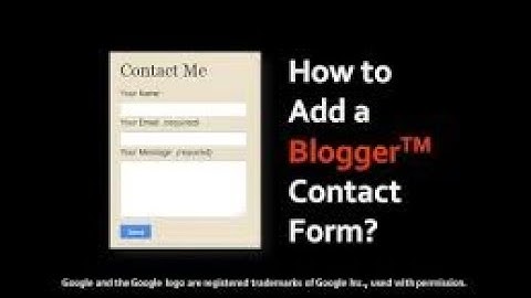 How To Add a Contact Form in Blogger Page | Just add already created form to blogger | Google forms