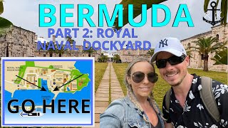 Exploring Royal Naval Dockyard in BERMUDA | Royal Caribbean | Cruise Vlog |