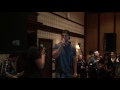 Stephen Amell & Cassandra singing Home at Nocking Point wine mixer Birmingham