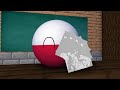 Countryballs School: Map of Europe Test (Minecraft Animation)