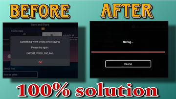 Video export problem in kinemaster | EXPORT VIDEO ENC FAILED | kinemaster se video export kaise kare