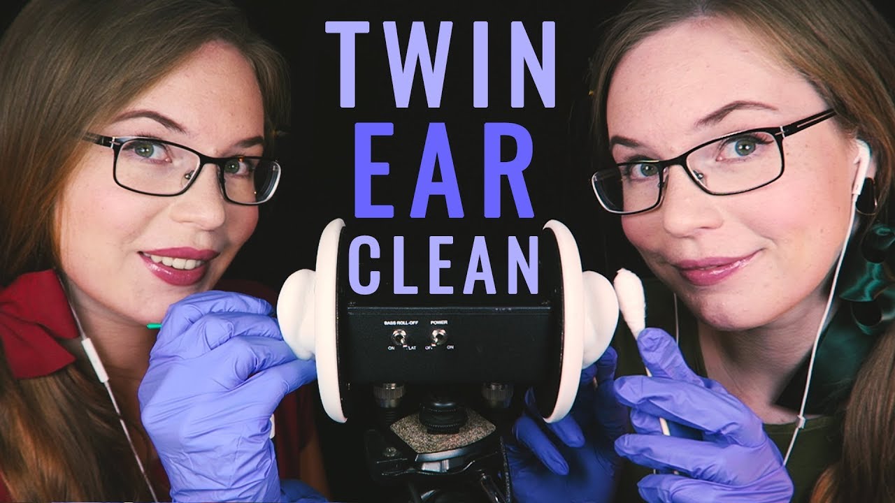 Asmr cleaning. АСМР чистка ушей. ASMR Twin Ear. Maple ASMR Ear Twin. Orenda Twin ASMR.