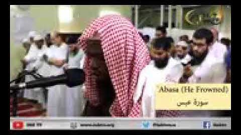سورة عبس الشيخ عكاشه حسن كميني برؤاية الدوري عن الكسائي