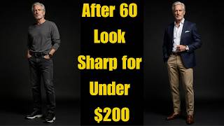 How to Dress Sharp on a Budget After 60 Under 200