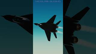 Mikoyan MiG-29 Fulcrum Extreme High-G Turn 💀🌀 #Dcs #Shorts