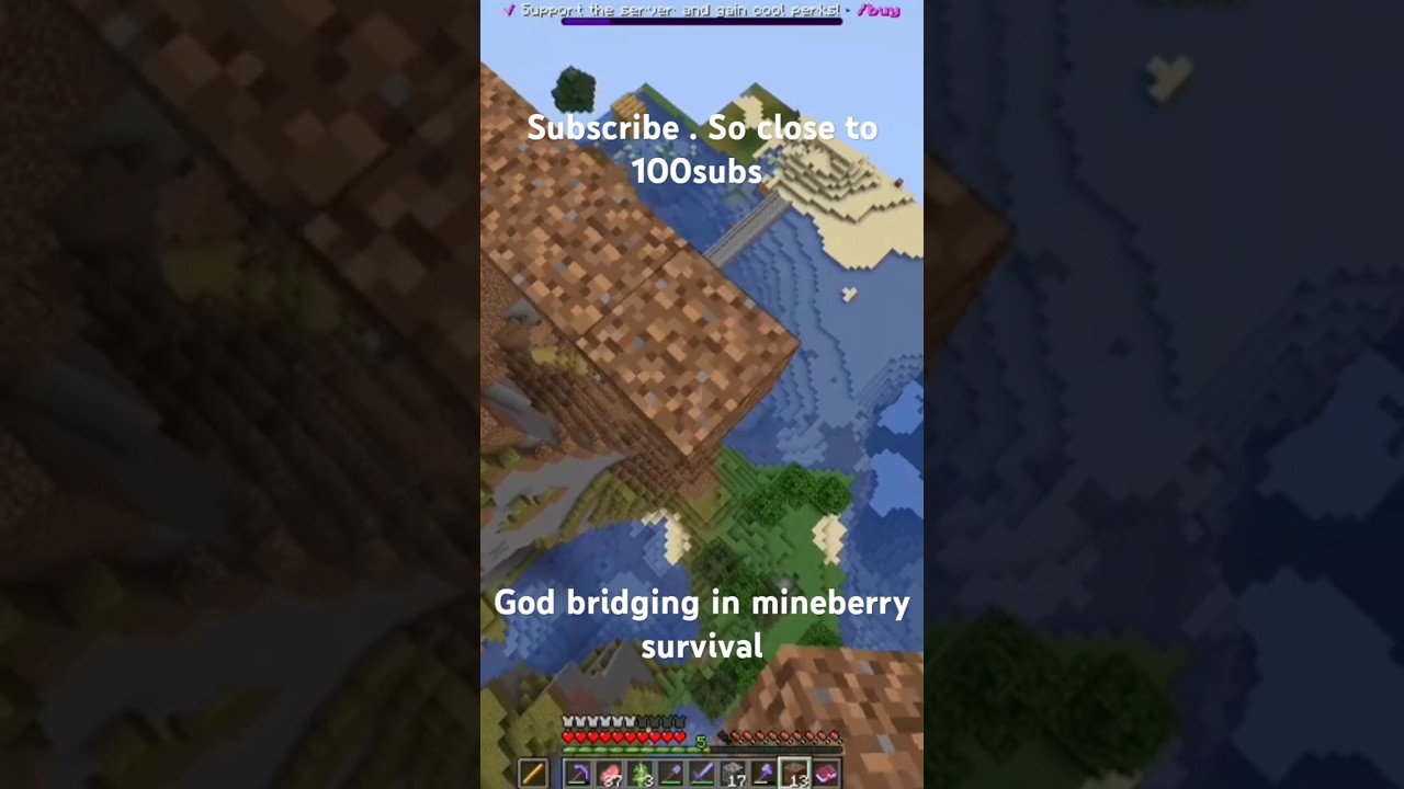 god bridging in mc.mineberry.org survival s2 