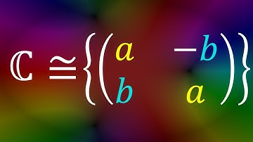 Why the complex numbers are actually just special matrices