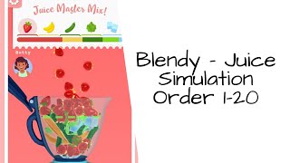 Blendy - Juice Simulation Order 1-20 screenshot 2