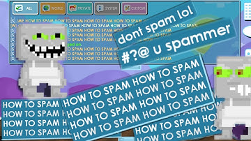 How to spam on android new tricks no app no root | growtopia