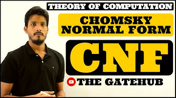 Chomsky Normal Form | CNF | CNF with examples | TOC | Automata Theory