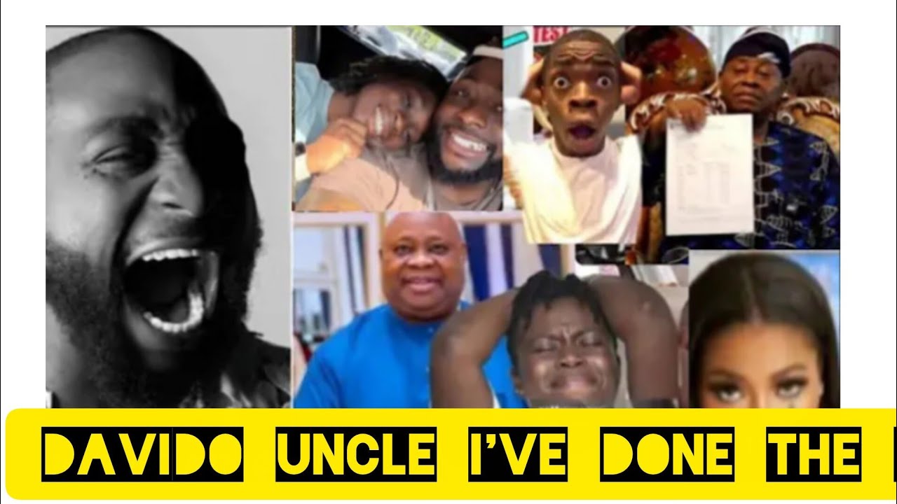 Davido uncle have done the DNA test of NAU right now davido is the father 🤣 everybody is happy DAVI