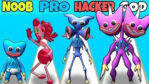 NOOB vs PRO vs HACKER vs GOD in Merge Master Blue Monster Part 1 km 20220628 1 1080p