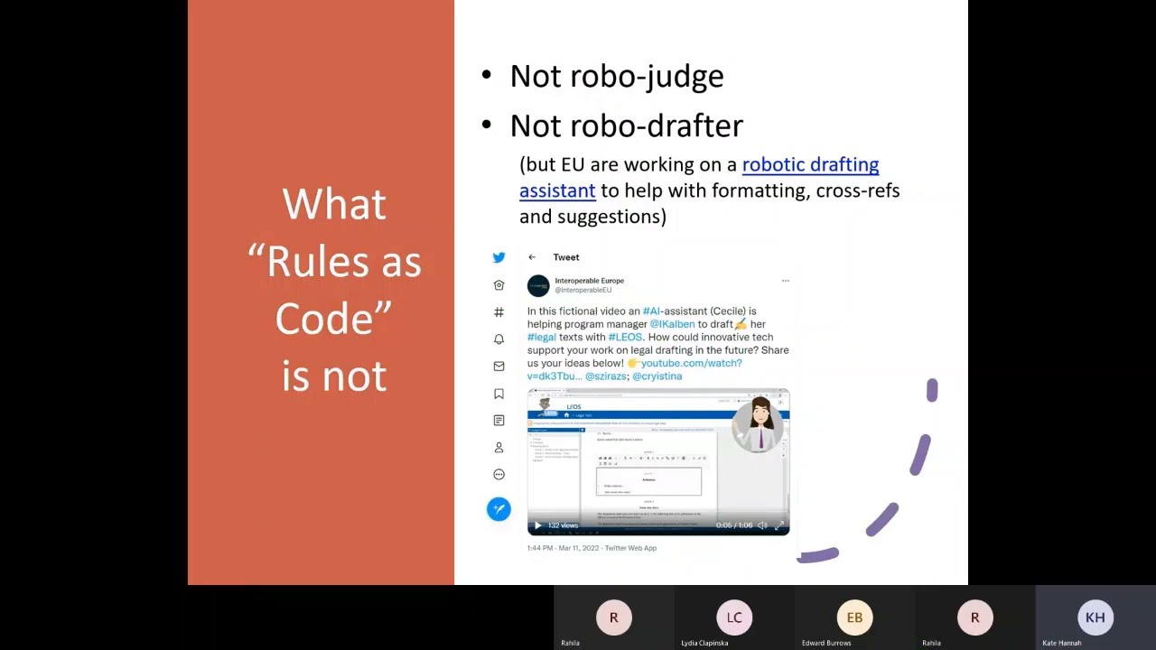 Rules as Code - the future of legislative drafting
