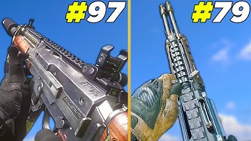 Ranking Every ASSAULT RIFLE in COD HISTORY (Worst to Best) PART 2