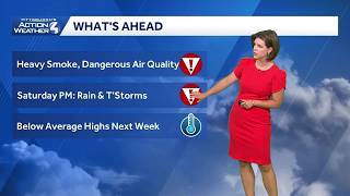 Heavy smoke to storms: Two Alert Days for Western PA | July 17