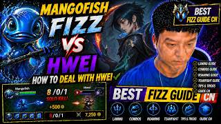 Mangofish Fizz vs Hwei - How to deal with Hwei ✅ Best Fizz Guide Cn