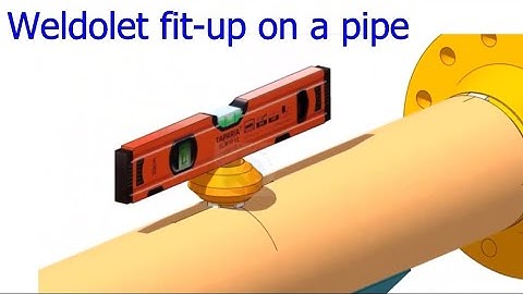PIPING   WELDOLET, SOCKOLET, AND THREADOLET FIT UP TUTORIAL FOR BEGINNERS Pipe fit up tutorials