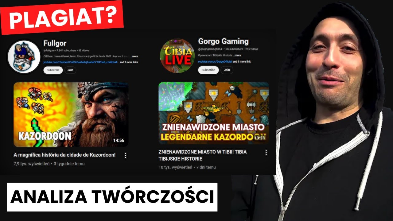 Gorgo Gaming - czy dopuścił się kradzieży contentu? Poważna analiza.