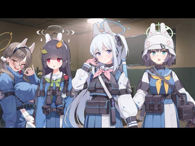The Squad's Circumstances - Blue Archive Main Story Volume 4 Gameplay class=