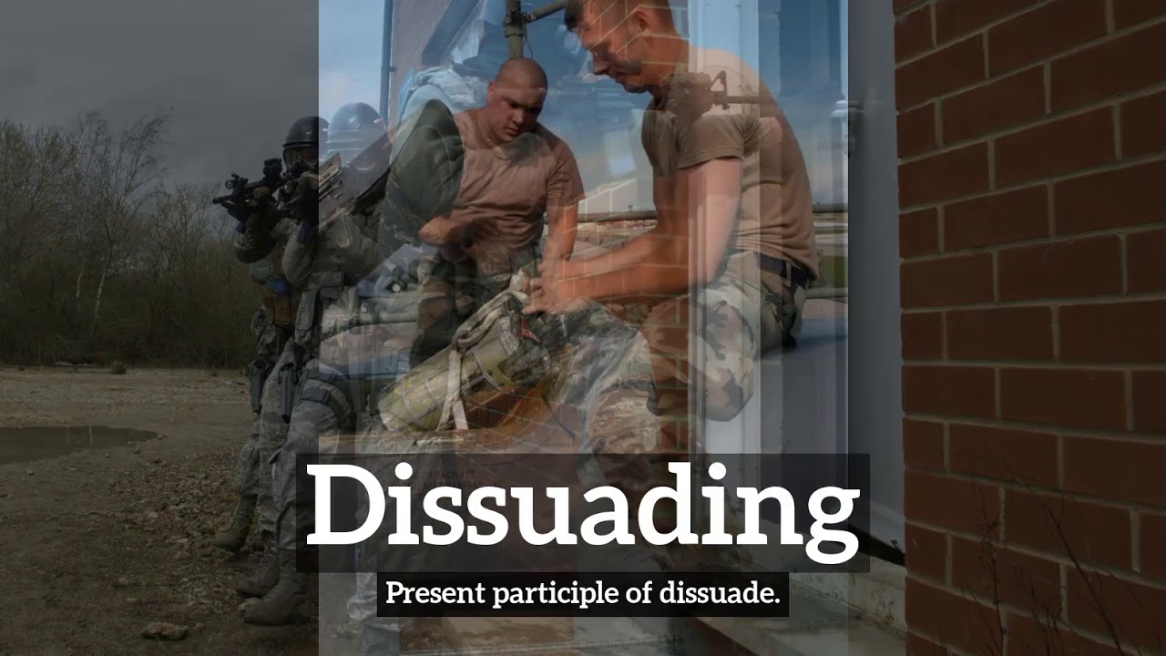 How to Say Dissuading in English? | What is Dissuading? | How Does ...