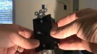 How to hook up an electrical timer...using only one set of wires