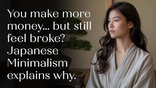 Why You're Still Broke Even Though Your Income Increased. Japanese Minimalism Will Wake You Up