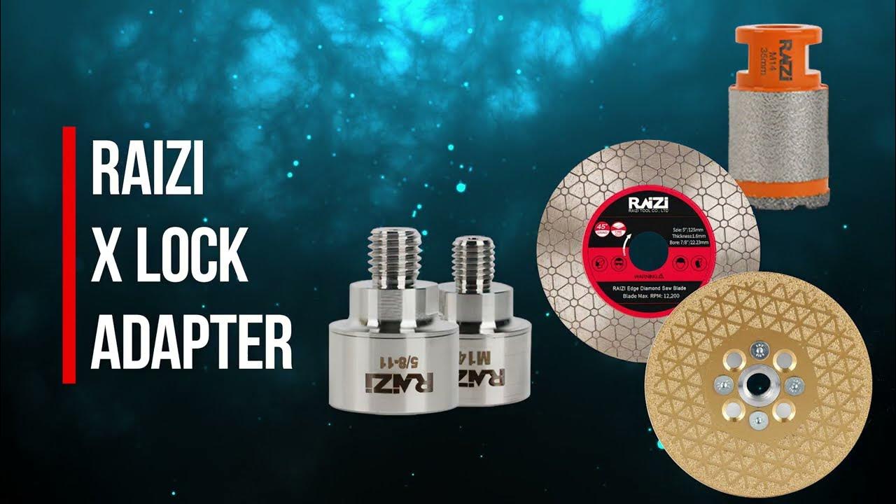 Make work more easy, X lock adapter for core drill bit, diamond cutting