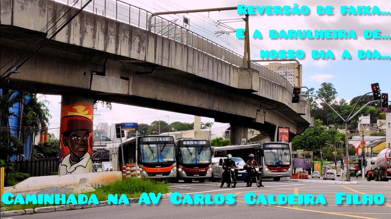 Da Av Carlos Caldeira Filho até a Estação João Dias 🚶