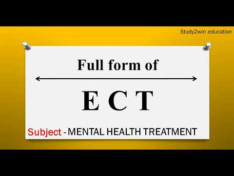 Ect Full Form In Education