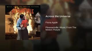 Fiona Apple   -   Across The Universe (The Beatles) ...💝🙏