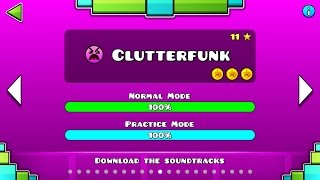 Geometry Dash - Clutterfunk [All Coins]