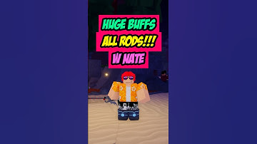 INSANE BUFFS ON EVERY ROD!!!! #fisch