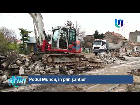 Podul Muncii, în plin șantier